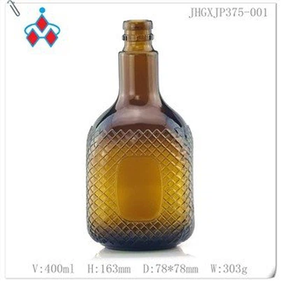 ガラスリカーブラウンボトル